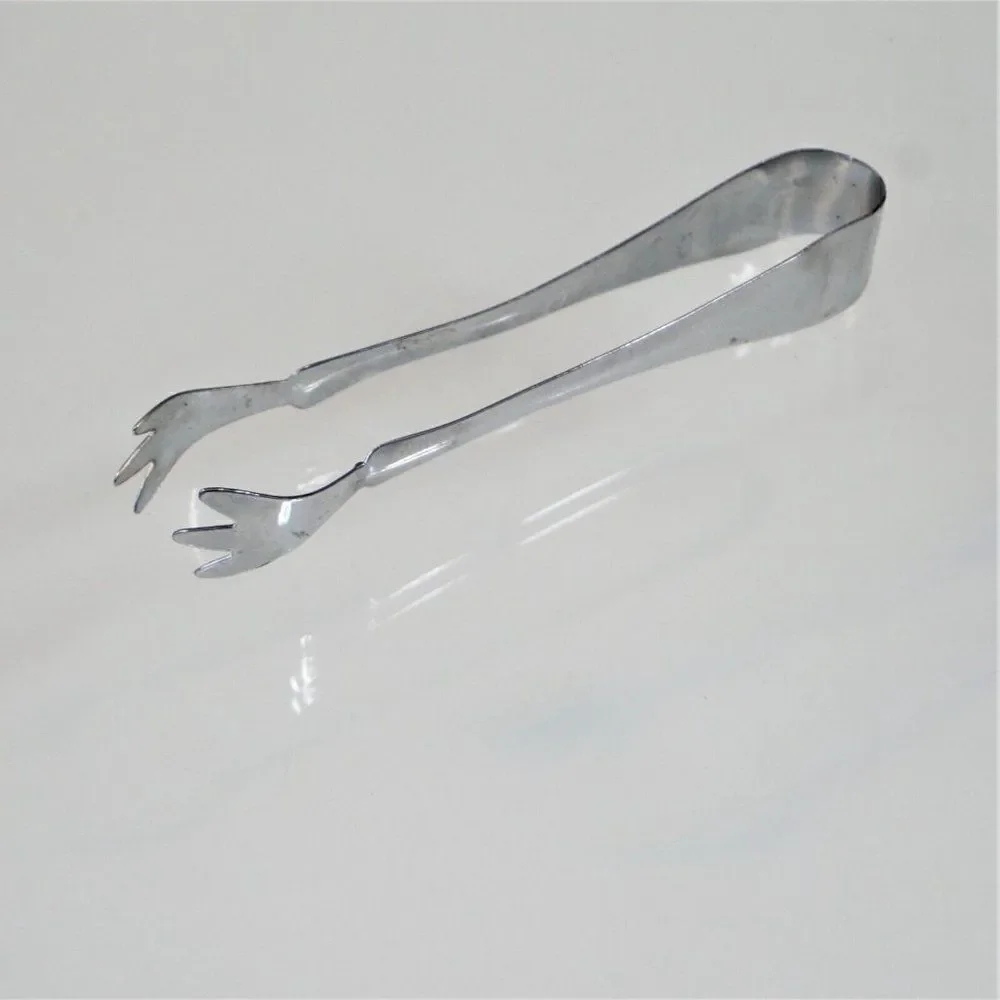 Ice Sugar Cube Tong Kitchen Bar Tool Stainless Steel
